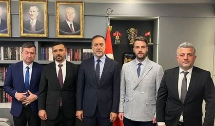 MHP Sarıyer Meclis Grubu’ndan Volkan Yılmaz’a ziyaret