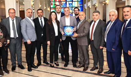 Sarıyer Sivaslılar Derneği’nden İBB’ye anlamlı ziyaret