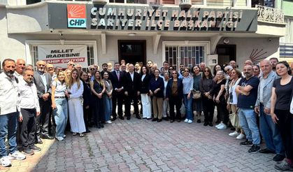 CHP Sarıyer’de bayramlaşma buluşması