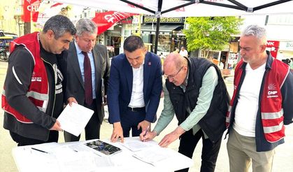 CHP Sarıyer, Ayazağa’da itiraz sürecini başlattı