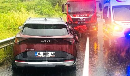 Sarıyer Zabıta Müdürü Ordu’da trafik kazası geçirdi