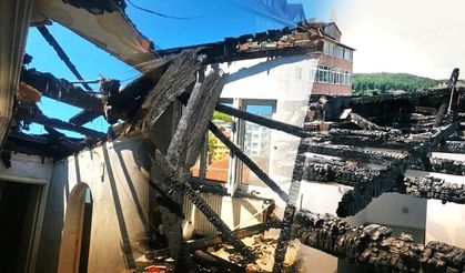 Sarıyer’de çatısız apartmanda çile bitmiyor!