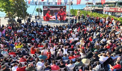 Sarıyer'de SON DÜDÜĞE KADAR destek