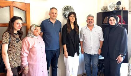 AK vekil Derya Ayaydın’dan Sarıyer Posta’ya ziyaret