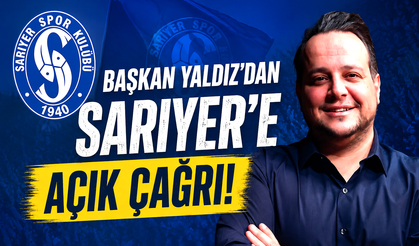Başkan Yaldız’dan Sarıyer’e açık çağrı!
