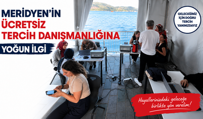 Meridyen’in ücretsiz tercih danışmanlığına yoğun ilgi