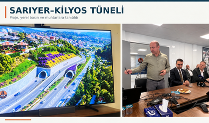 Sarıyer-Kilyos Tüneli’nde sona doğru