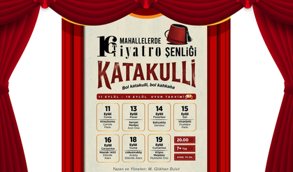 “Mahallelerde Tiyatro Şenliği” Sarıyer’de başlıyor