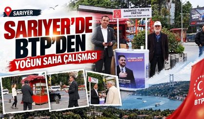 BTP Sarıyer’de vatandaşların taleplerini dinliyor