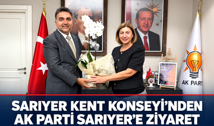 Sarıyer Kent Konseyi’nden AK Parti Sarıyer’e ziyaret