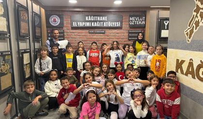 Kâğıthane’de atıklar kâğıda dönüşüyor, çocuklar üreterek öğreniyor
