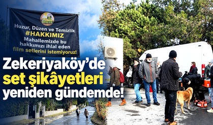 Zekeriyaköy’de set şikâyetleri yeniden gündemde!
