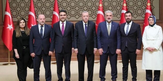 AK Parti Sarıyer’den Cumhurbaşkanı Erdoğan’a ziyaret
