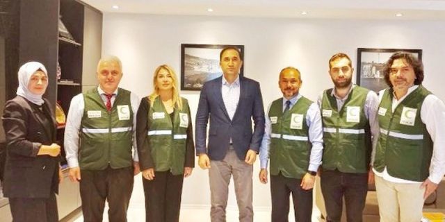 Yeşilay Sarıyer’ den yeni emniyet müdürüne ziyaret