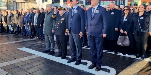 Ata’mızı Sarıyer'de hasretle ve özlemle andık…