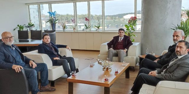 Saadet Sarıyer’den Kaymakam Ömer Kalaylı’ya ziyaret