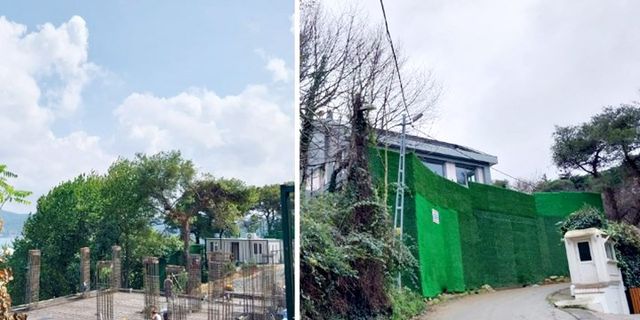 İBB’nin Sarıyer’de mühürlediği o villa tamamlandı!