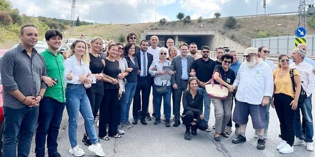 Uskumruköy’deki protestoya CHP ve İYİ Parti'den destek