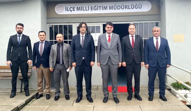 Kaymakam Kalaylı’dan Hüseyin Özcanlar’a ziyaret