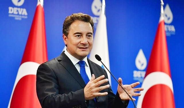 DEVA lideri Ali Babacan'dan polemik yaratacak çıkış!