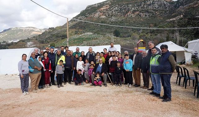 Başkan Şükrü Genç, Hatay’da çalışmalarını sürdürdü