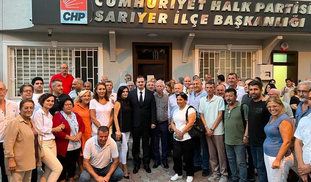  CHP Sarıyer’de İsmail Keleş başkan adaylığını açıkladı