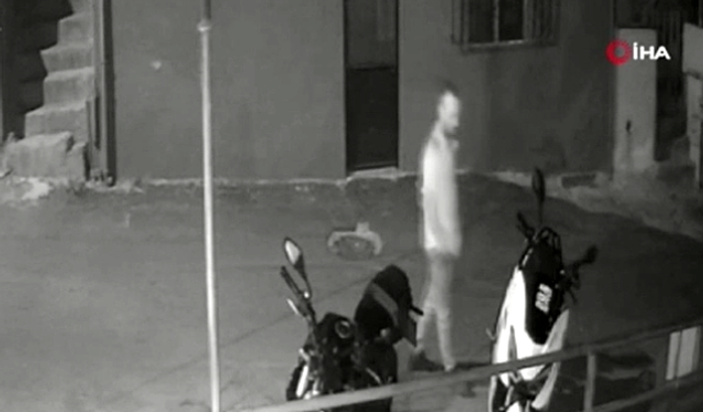 Motosiklet hırsızı Sarıyer'de yakalandı
