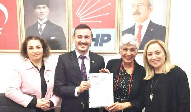 Mimar Ayşe Ünlü, CHP Sarıyer'den Başkan Aday Adayı oldu