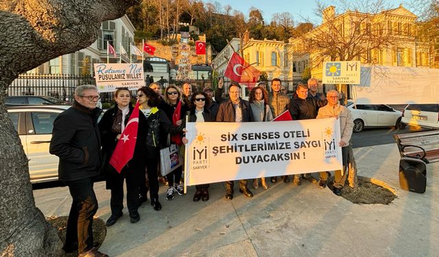 İYİ Parti Sarıyer'den SixSenses Kocataş Oteli'ne kınama!