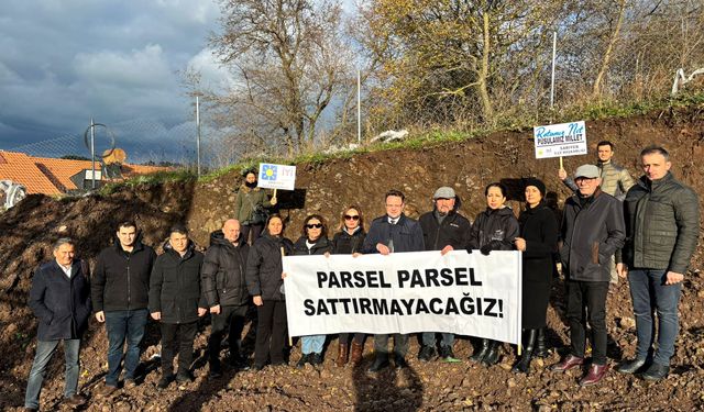 İbrahim Temur: Sarıyer halkının arazilerini parsel parsel sattırmayacağız!