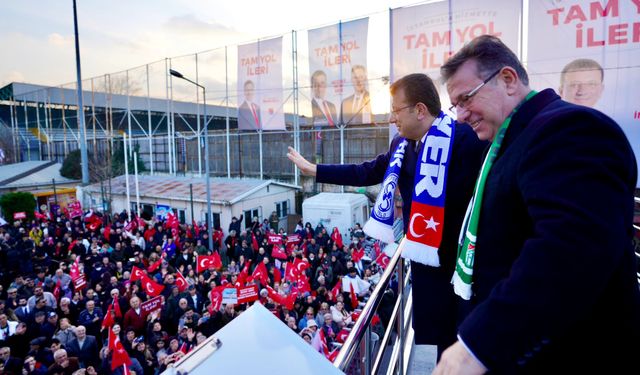 İmamoğlu Sarıyer’de konuştu; “Bütün İstanbul’luları göreve davet ediyorum”