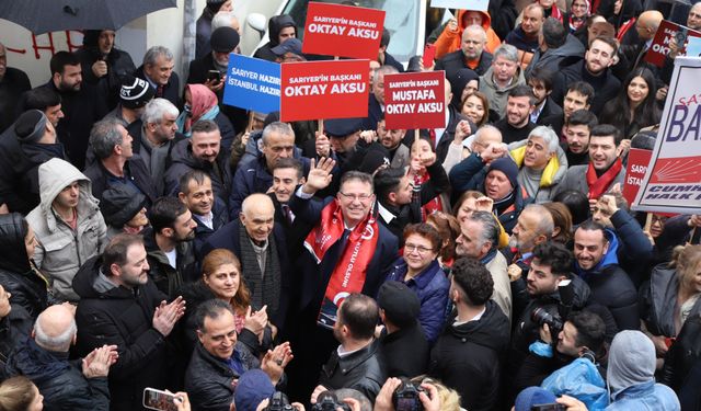 Mustafa Oktay Aksu’ya CHP’de sevgi seli