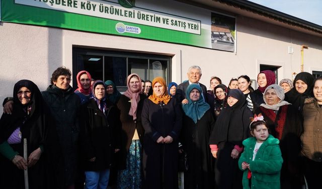 Gümüşdere Köy Ürünleri Üretim ve Satış Yeri açıldı