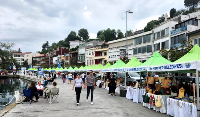 Girişimci kadınların Yaz Kermesi Tarabya'da başladı