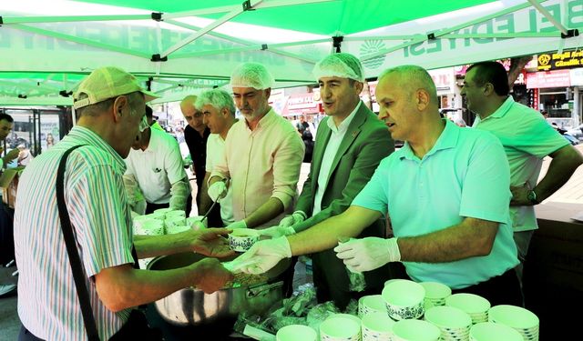 Muharrem Ayında aşureler Sarıyer Belediyesi’nden