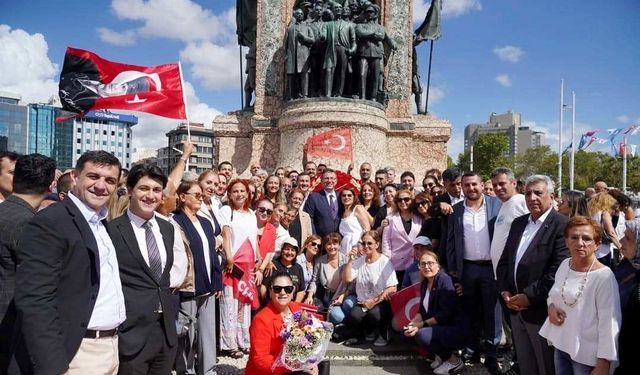 CHP Sarıyer’den Taksim'e 101. Yıl çıkarması!