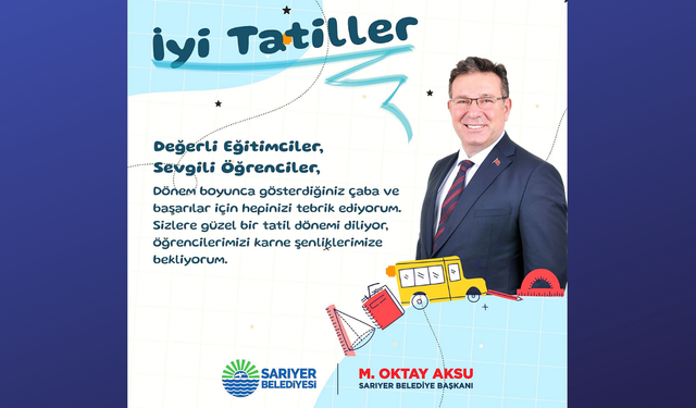 Sarıyer'de öğrenciler yarıyıl tatilini dolu dolu geçirecek