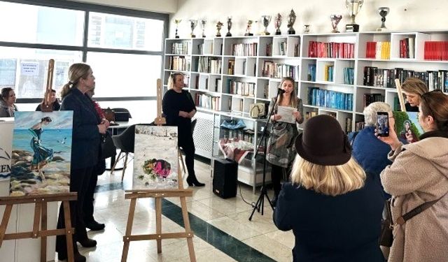 Sarıyer’de kadın emeği ve sanatla birleşti.