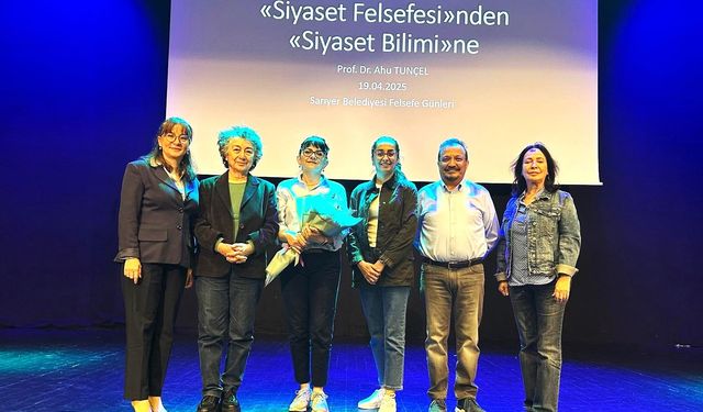 Sarıyer Felsefe Günleri'nin konuğu  PROF. DR. Ahu Tunçel oldu