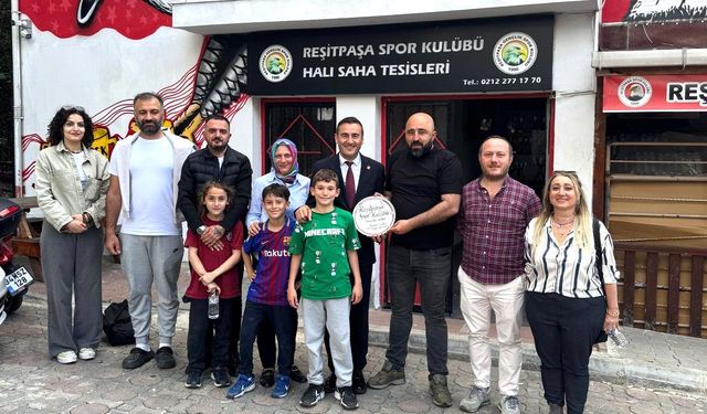 Mehmet Kubat'tan şampiyon Reşitpaşa'ya ziyaret