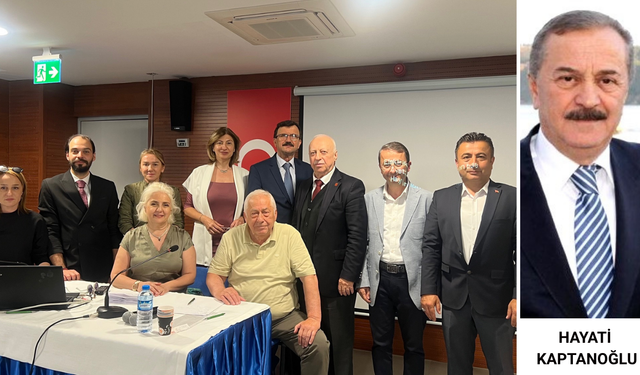 Sarıyerliler Derneği'nde Hayati Kaptanoğlu yeniden başkan seçildi!