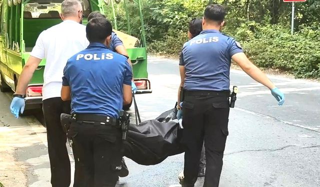 Sarıyer Bahçeköy'de başında poşetle erkek cesedi bulundu!
