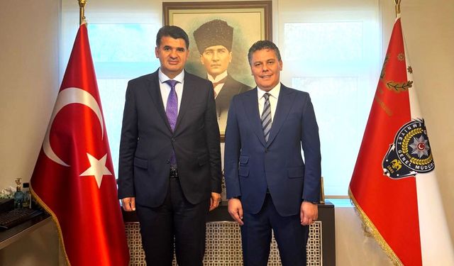 Kaymakam Kalaylı'dan Şinasi Yüzbaşıoğlu'na hayırlı olsun ziyareti