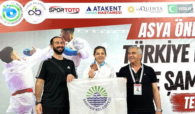 Sarıyer Belediyesi Spor Kulübü minik karatecilerinden üç kupa!