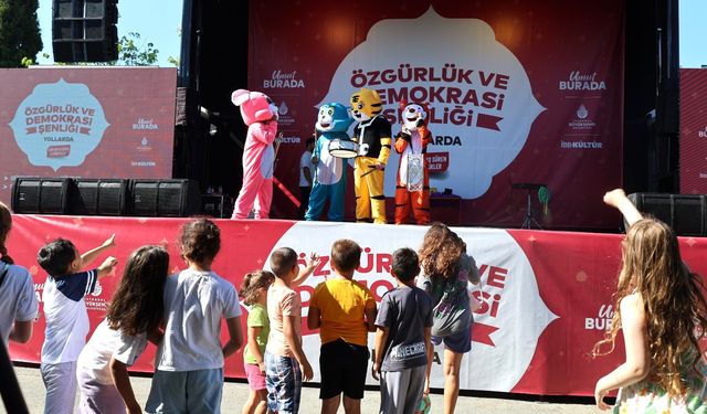 İBB’den Demirciköy’de çocuklara özel “Özgürlük ve Demokrasi Şenliği” coşkusu