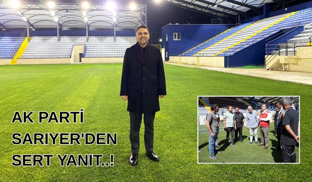 AK Parti Sarıyer’den belediyeye, "Algı Operasyonu" suçlaması!