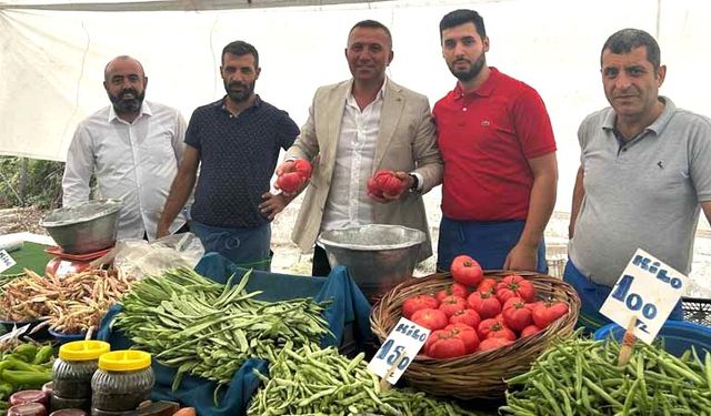 Kocataş’ta halk pazarı sevinci