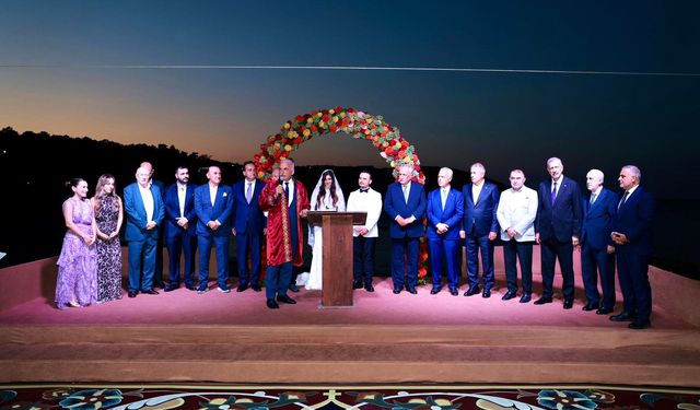 Siyaset ve iş dünyası, Pınar Tabak ve Burak Özel'in düğününde buluştu