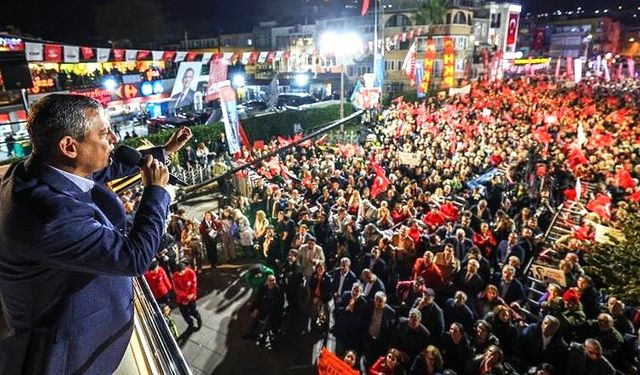 CHP Lideri Özgür Özel, Sarıyer mitinginde konuştu!