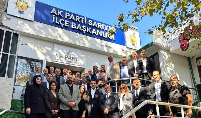 AK Parti Sarıyer’den Muhtarlar Günü buluşması